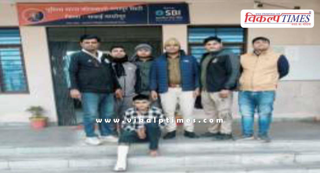 DST and police gangapur city sawai madhopur news 06 Jan 26