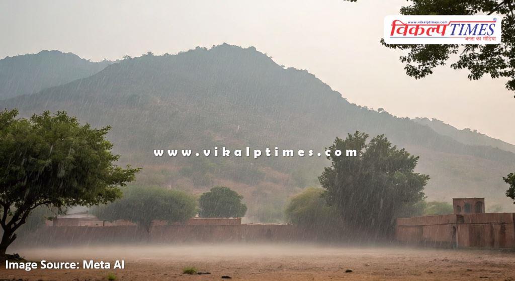 Fog and showers welcomed the New Year in bonli sawai madhopur