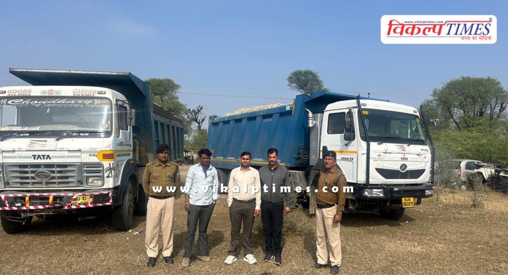 Major action on mining and transportation in Aravalli Hills in jaipur