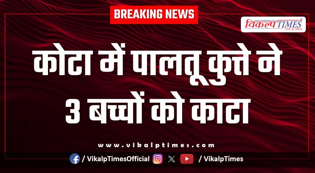 Street Dogs Kota city news 10 Jan 26