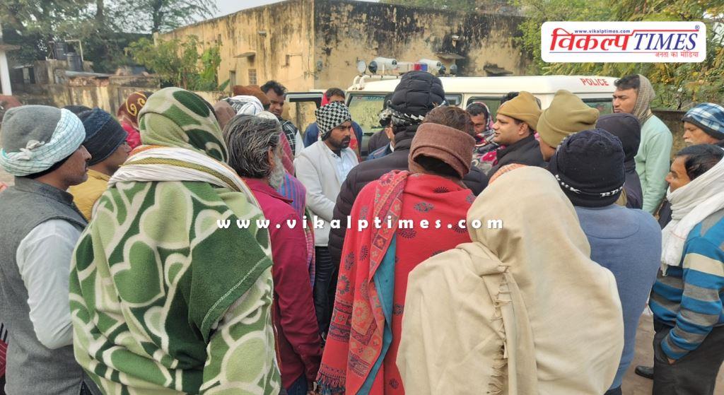 Unknown vehicle road accident elder chauth ka barwara news 27 Jan 26