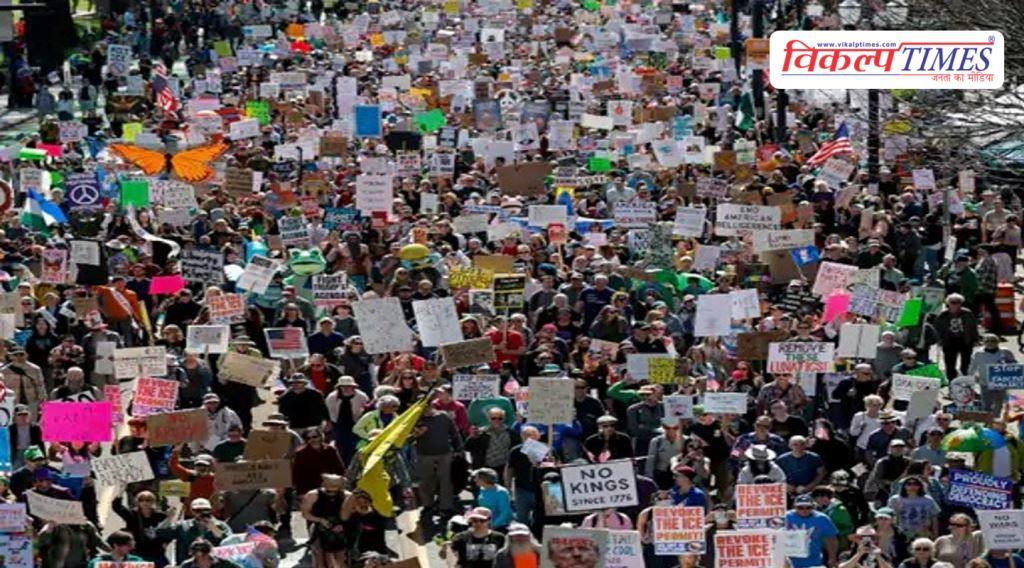 8 million people march against Donald Trump in America