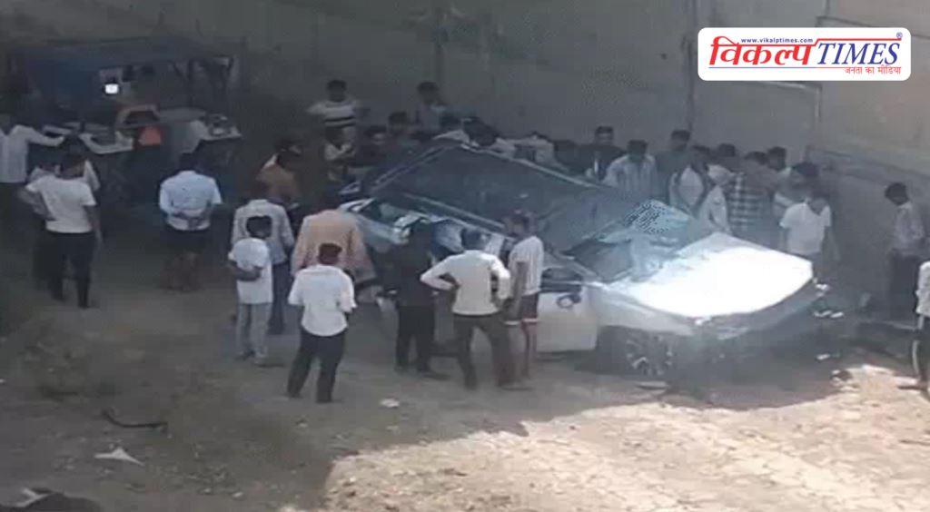 Delhi Mumbai Express Way Accident in kethoon balapura kota