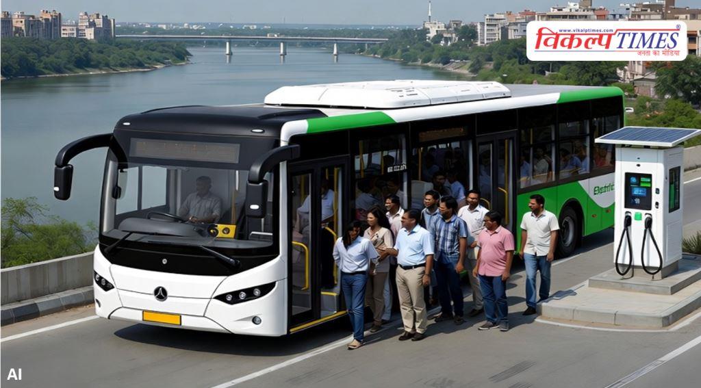 electric buses will soon run in Kota.
