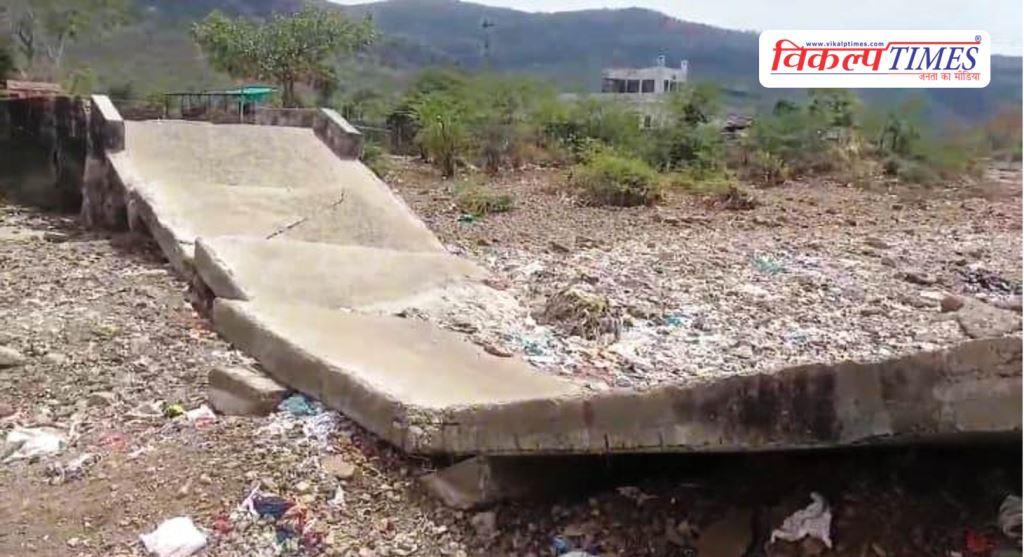 A broken culvert in Sawai Madhopur has caused problems, affecting everything from children’s education to farming.