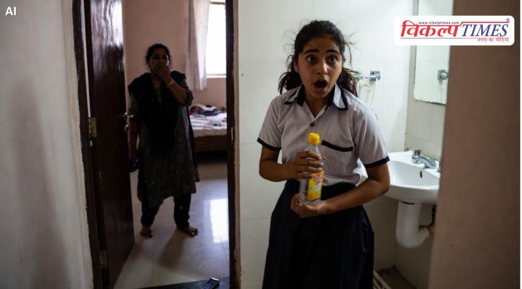 Daughter drank toilet cleaner after being scolded by her mother in kota