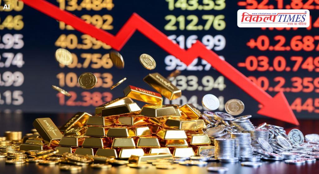 Gold prices fall sharply, silver also cheap know today’s latest rate