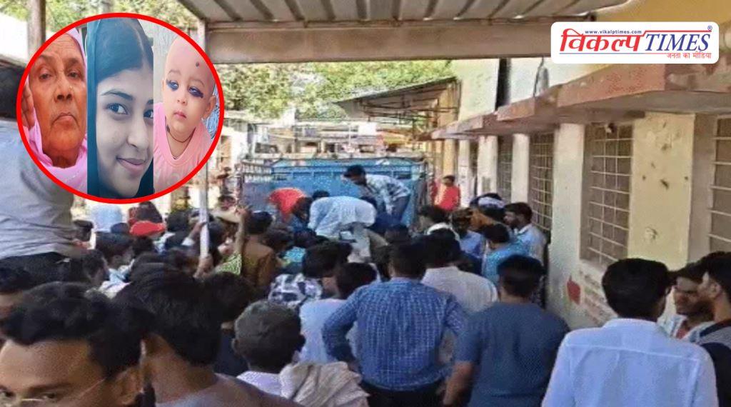 Tragic accident in gangapur city sawai madhopur