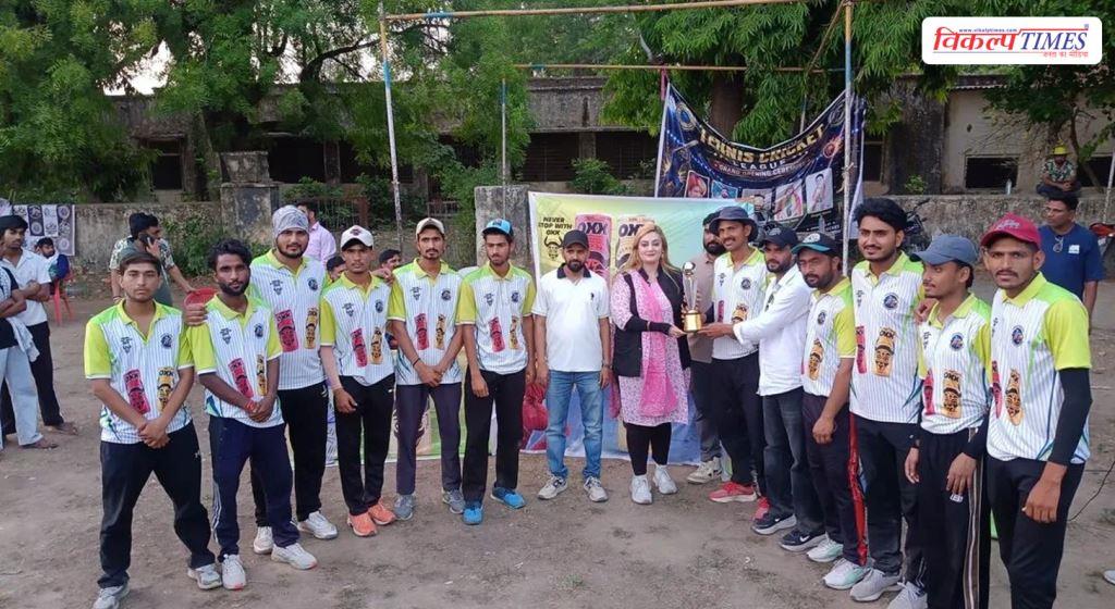 Indian T10 Pro Tennis Cricket League was successfully organised for the first time in Sawai Madhopur 1
