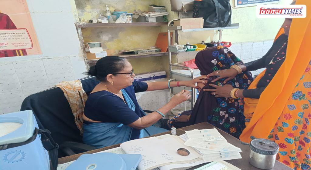 Health check-ups and vaccination pregnant women made aware in Sawai Madhopur Vikalp Times