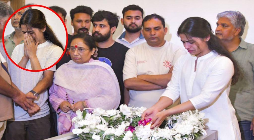 Manu Bhaker broke down while bidding a final farewell to her mentor, paid tribute to the late coach Jaspal Rana