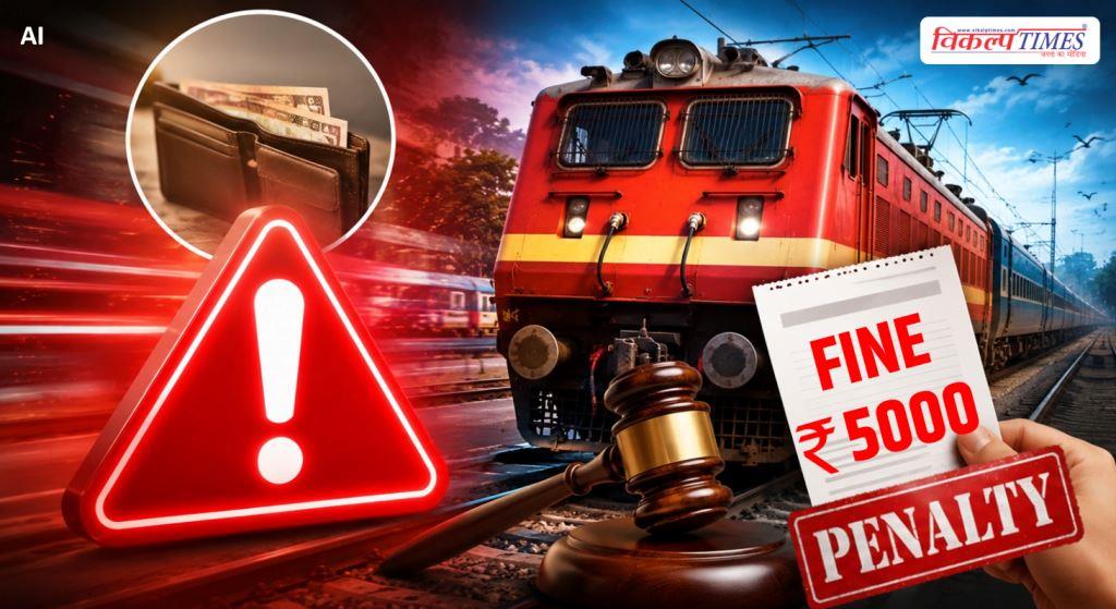 New railway rule What is the truth behind the 5,000 fine Vikalp Times