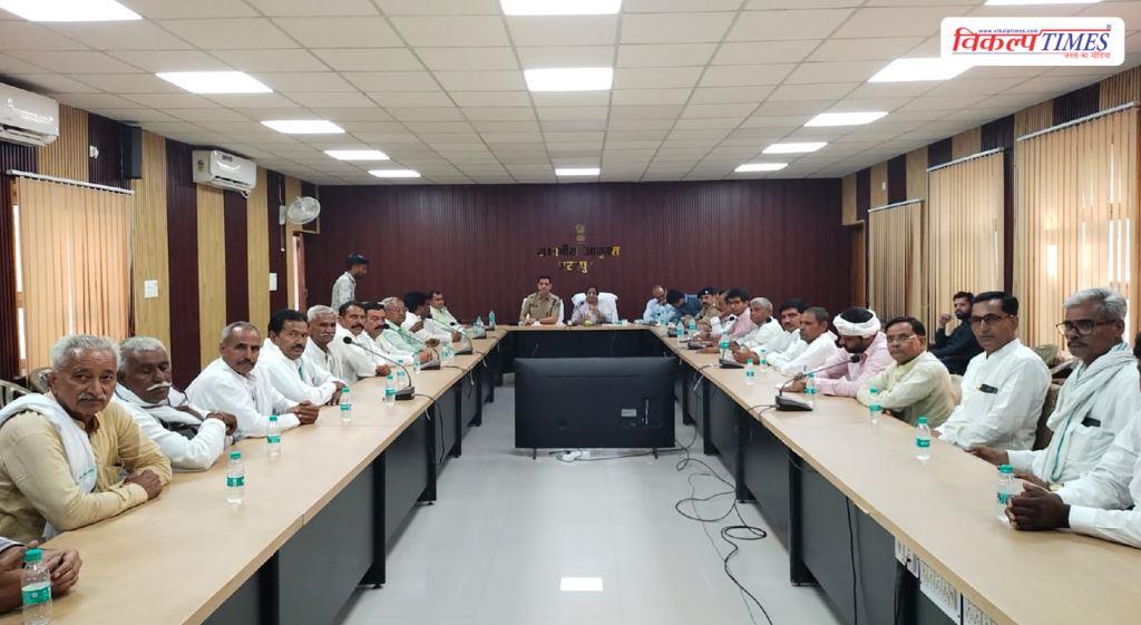 Panchna Dam Issue Consensus Reached Between Farmers and Administration Sawai Madhopur Bharatpur Vikalp Times